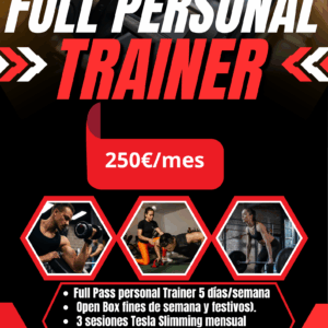PERSONAL TRAINNER 5 DIAS SEMANA